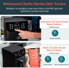 Cosori Akıllı WiFi Sıcak Hava Fritözü 5.5 Litre Air Fryer XXL Siyah (T)