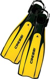 Cressi Pro Light Palet, Tüplü Dalış, Derin Dalış, Yüksek Performans Palet Sarı/Siyah M-L (41-44)