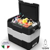ICECO YCD60S Outdoor Kompresörlü Oto Buzdolabı, 12/24V Siyah-Gri