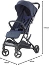 Inglesina Sketch Bebek Arabası - Lacivert sktch001