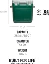 Stanley Adventure TaşInabilir Soğutucu Çanta 28.3 Lt Yeşil