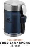 Stanley Klasik Paslanmaz Çelik Yemek Termosu Kaşıklı 0.40 Lt Lacivert