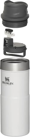 Stanley Klasik Trigger-Action Seyehat Bardağı 0.35 Lt Koyu Beyaz