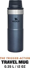 Stanley Klasik Trigger-Action Termos Bardak 0.35 Lt Lacivert