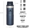 Stanley Klasik Trigger-Action Termos Bardak 0.35 Lt Lacivert