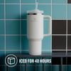 Stanley Quencher Pipetli Termos Bardak 1.18 Lt Krem