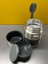Stanley Vakumlu Yemek Termosu Çelik (Kaşıklı) 0.53 Lt Gri (Teşhir&Outlet)