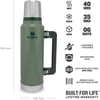 Stanley Yetişkin Klasik Vakumlu Çelik Termos 1.4 Lt Yeşil