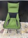 Summit High Back Pack Away Chair Grey Ultra Light Kamp Sandalyesi Green