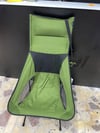 Summit High Back Pack Away Chair Grey Ultra Light Kamp Sandalyesi Green