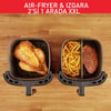 Tefal EY8018 Easy Fry & Grill & XXL Yağsız Fritöz Airfryer, 6.5 Litre Siyah