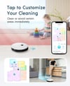 Yeedi Vac Station Akıllı Çöp Astasyonlu Robot Vacuum & Mop Süpürge, 3000PA Emiş Gücü, 1.5L Toz Torbası