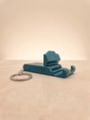 CONTACALL 3D Baskı Anahtarlık & Telefon Tutucu – Pratik Stand & Şık Tasarım