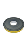 Contacall Endüstriyel EVA 4mm x 25 mm Çift Taraflı Yapışkan Bantlı Yalıtım Süngeri 10 Metre 