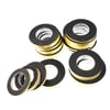 Contacall Kapı Pencere İzolasyon Bandı Yapışkan Sünger 2 mm Kalınlık 45 mm Genişlik 10 Metre Uzunluk / EPDM-2*45