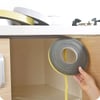 Contacall Kapı Pencere İzolasyon Bandı Yapışkan Sünger 2 mm Kalınlık 20 mm Genişlik 10 Metre Uzunluk / EVA-2*20