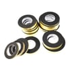 Contacall Kapı Pencere İzolasyon Bandı Yapışkan Sünger 3 mm Kalınlık 35 mm Genişlik 10 Metre Uzunluk / EPDM-3*35