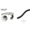 Contacall Oring Fitili 10 mm Siyah 10 Metre