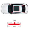 Contacall Üniversal Oto Kenar Fitilleri ön arka Cam Ve Sunroof Fitili 5 Metre