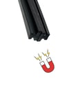 Sineklik Mıknatısı Sineklik Magnet Contası Sineklik Fitili Siyah 2 Metre