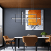 3-DİKDÖRTGEN LED LAMBA,SARKIT AVİZE,MODERN AYDINLATMA,DEKORATİF IŞIK