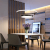 ÇEMBER(Ø40+60CM) LED LAMBA,YUVARLAK SARKIT AVİZE,MODERN AYDINLATMA,DEKORATİF IŞIK