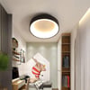 KUMANDALI LED AYDINLATMA BEYAZ PCB'Lİ ÇEMBER TAVAN LAMBASI,MODERN AVİZE