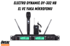 Electro Dynamic DY-302 Kablosuz El ve Yaka Mikrofonu