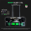 Roof R–203 E–E 2 Kanal Telsiz Mikrofon Seti (2 EL)