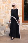 SANDY SİYAH ELBİSE