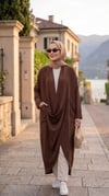 Tasarım Çapraz Tunik Kahve