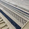 Meridyen Serisi 4802 Mavi Şönil Kilim Yıkanabilir