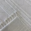 Meridyen Serisi 4804 Beyaz Şönil Kilim Yıkanabilir
