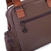  Nas Bag Çok Gözlü Orta Boy Omuz ve Çapraz Çanta Kahve Taba Buzzy