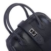  Nas Bag Kadın  Mini Boy Klipsli El ve Postacı Çantası Siyah Lopez (20x13 cm)