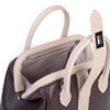  Nas Bag Kadın  Mini Boy Klipsli El ve Postacı Çantası Kahve Kum Victoria (20x13 cm)