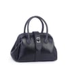 Nas Bag Kadın  Mini Boy Klipsli El ve Postacı Çantası Siyah Victoria (20x13 cm)