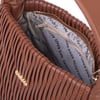  Nas Bag Kadın  Mini Boy Omuz Çapraz ve El Çantası ( 19x15 cm) Taba