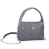 Nas Bag Kadın  Mini Boy Omuz Çapraz ve El Çantası ( 19x15 cm) Gri