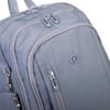  Nas Bag Unisex  Büyük Boy Hafif  Çok Gözlü Okul Sırt Çantası (en :30 cm boy:44 cm) Gri