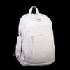  Nas Bag Unisex  Büyük Boy Hafif  Çok Gözlü Okul Sırt Çantası (en :30 cm boy:44 cm) Bej