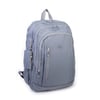  Nas Bag Unisex  Büyük Boy Hafif  Çok Gözlü Okul Sırt Çantası (en :30 cm boy:44 cm) Gri