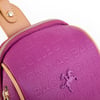 Nas Bag Bel ve Body Bag  Vişne Camel Gofraj