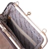 Nas Bag Burslu Klipsli Vintage Omuz ve Çapraz Çanta (23x20 cm ebatlarındadır) Vizon Süet