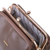 Nas Bag Burslu Klipsli Vintage Omuz ve Çapraz Çanta (23x20 cm ebatlarındadır) Vizon Victoria