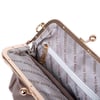 Nas Bag Burslu Klipsli Vintage Omuz ve Çapraz Çanta (23x20 cm ebatlarındadır) Vizon Victoria