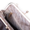 Nas Bag Burslu Klipsli Vintage Omuz ve Çapraz Çanta (23x20 cm ebatlarındadır) Kahve Victoria