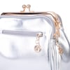 Nas Bag Burslu Klipsli Vintage Omuz ve Çapraz Çanta (23x20 cm ebatlarındadır) Gümüş