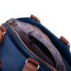 Nas Bag Büyük Boy Spor Geniş Hacimli Günlük veya Spor Omuz Çantası Lacivert   Taba  Raven ( 36x30 cm )