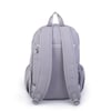 Nas Bag Büyük Boy Unisex Hafif  ve Su Geçirmez Çok Gözlü Sırt Çantası Gri